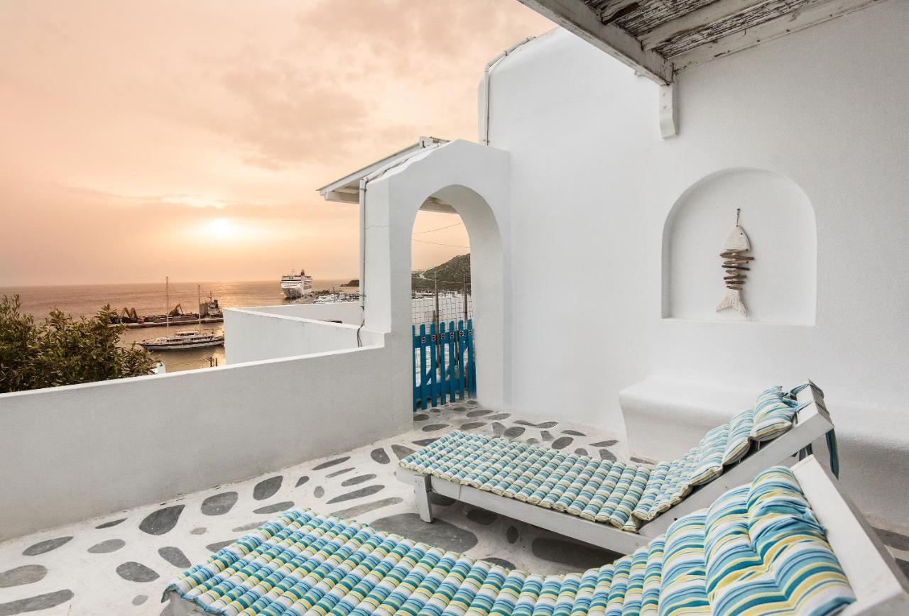 Sunny Guest House New Port Mykonos Tourlos Exteriér fotografie